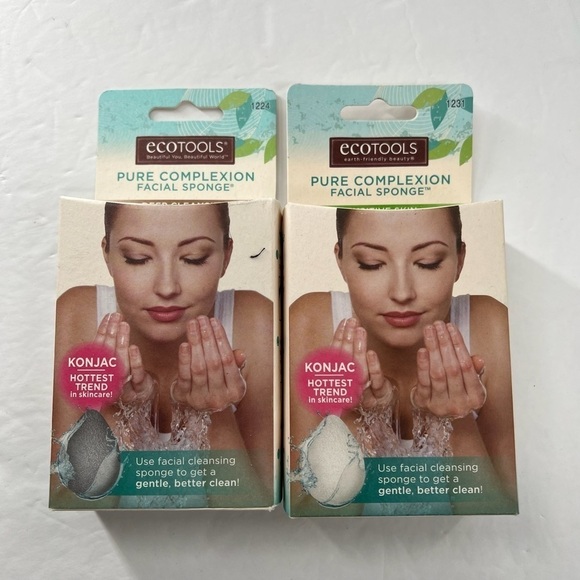 ecoTools Pure Complexion Facial Sponge NEW - Picture 1 of 4